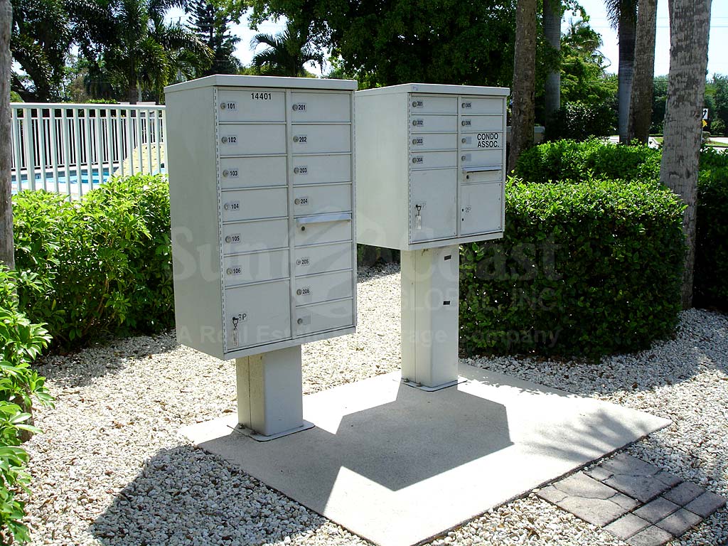 Cypress Lake Country Club Condos Postal Boxes